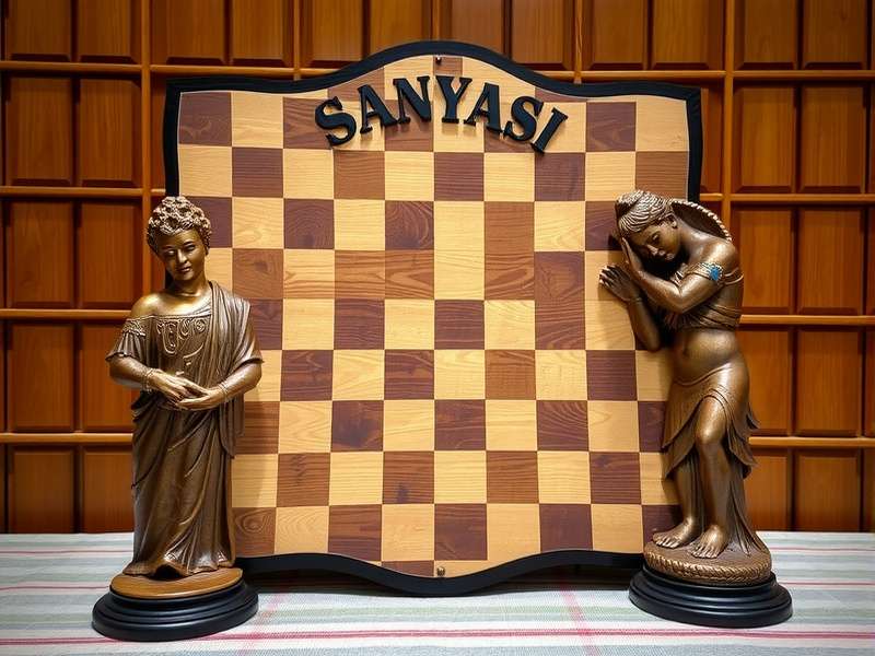 Sanyasi Chess Aficionado Game Board